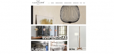Diseño web Tienda de lámparas de diseño en Reus