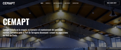 Diseño web para empresa de gestión de eventos del PORT DE TARRAGONA