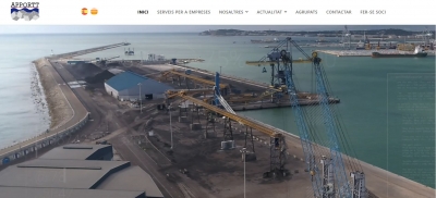 Diseño de página web para empresa de promoción del Port de Tarragona
