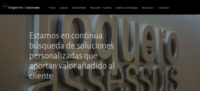 Diseño web para gestoría en Cambrils