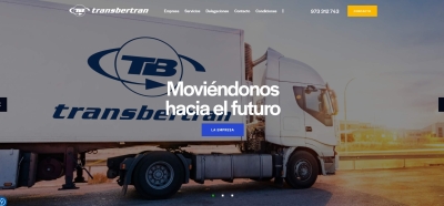 Diseño web para empresa de Transporte en Catalunya